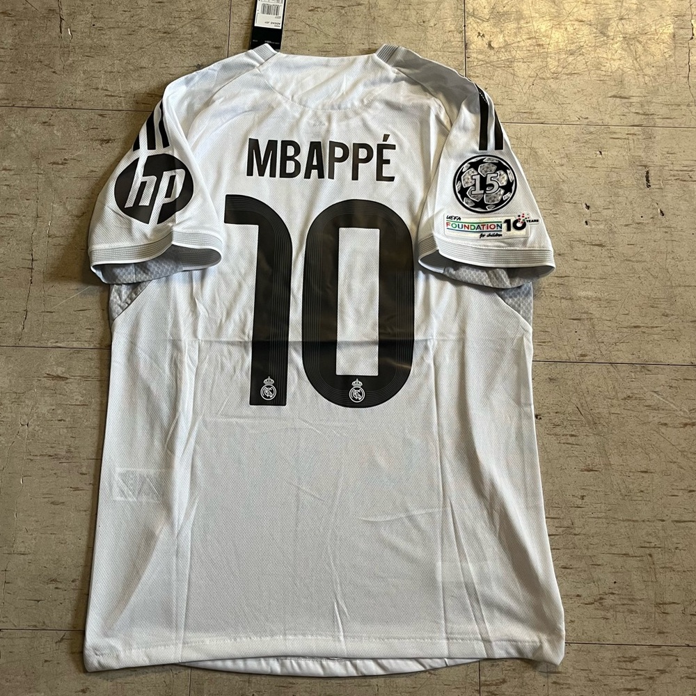 Mbappe 10 Real Madrid 25/26 Home Jersey